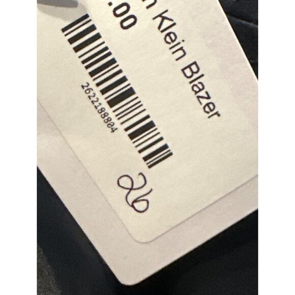 Calvin Klein Womens Navy Blazer Size 12 Classic Fit - Picture 7 of 7